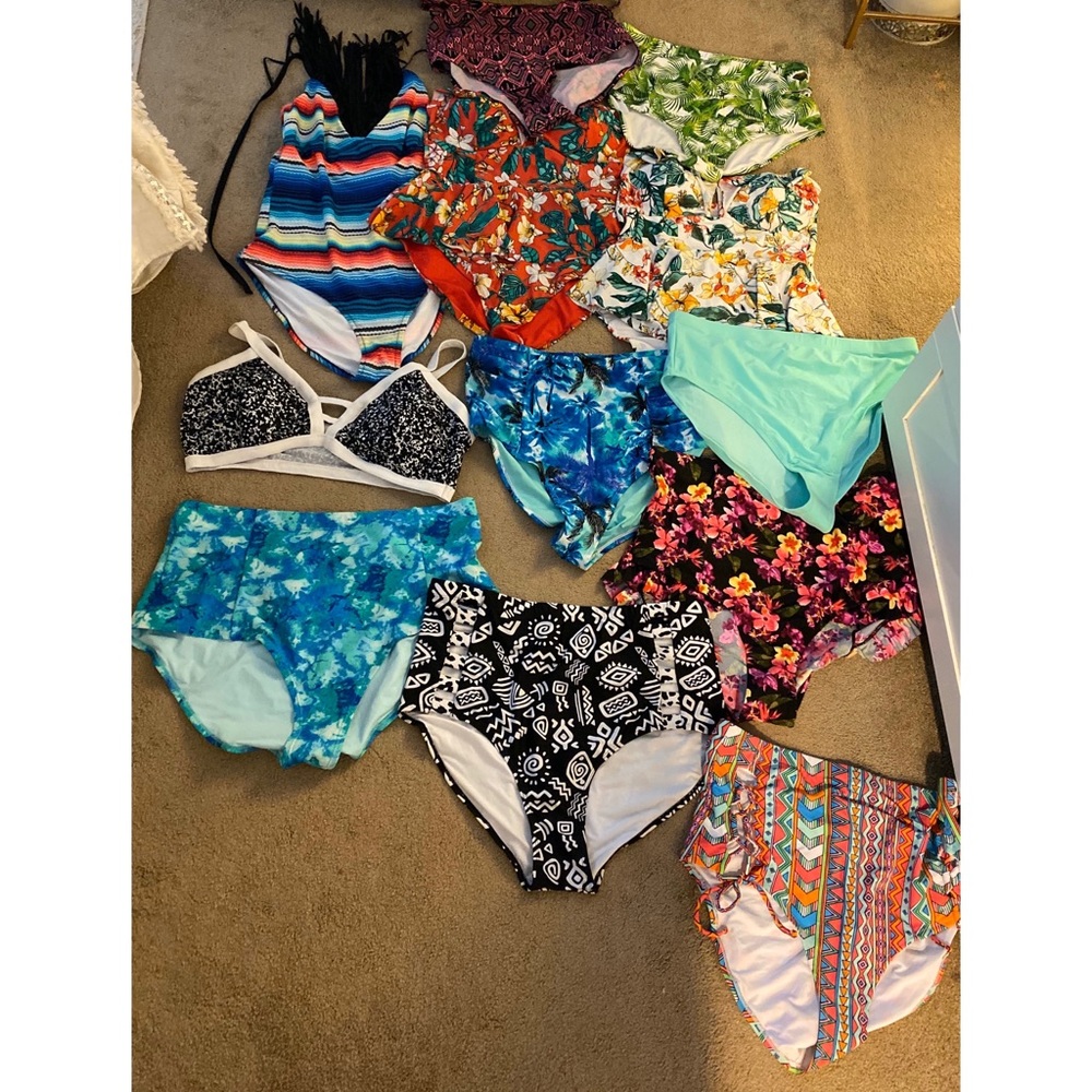 Forever 21 PLUS BUNDLE swimsuits